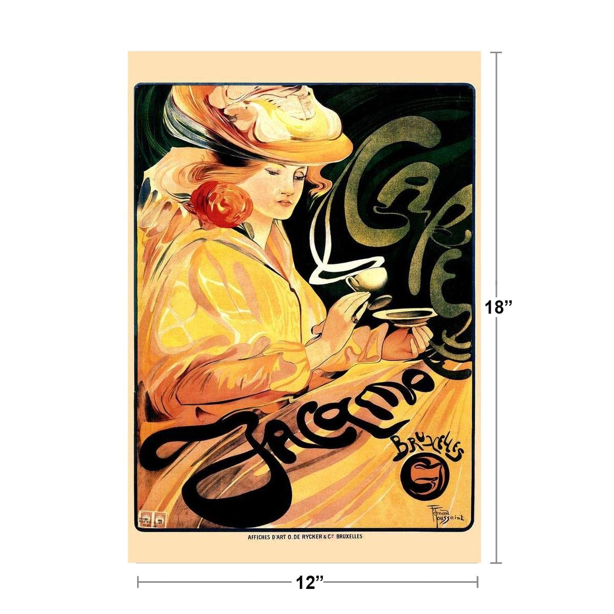 リプロダクトポスター L.VoisinCafés-Chocolats復刻1935 リプロダクトポスター L.VoisinCafés-Chocolats復刻1935